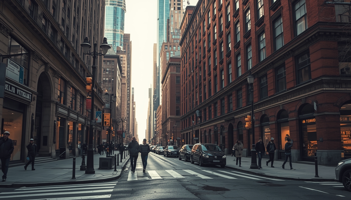 Wandelen door de stad